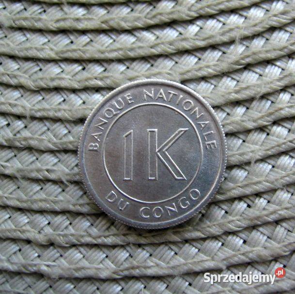 Kongo KRD Zair 1 Likuta 1967r Kalisz