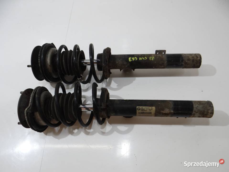 AMORTYZATORY PRZÓD KOMPLET BMW E93 N43B20A Strzyżewice