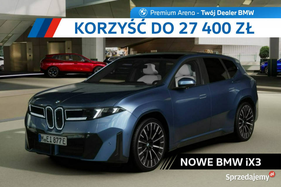 BMW iX3 NOWE BMW iX3 50 xDrive SUV Łódź