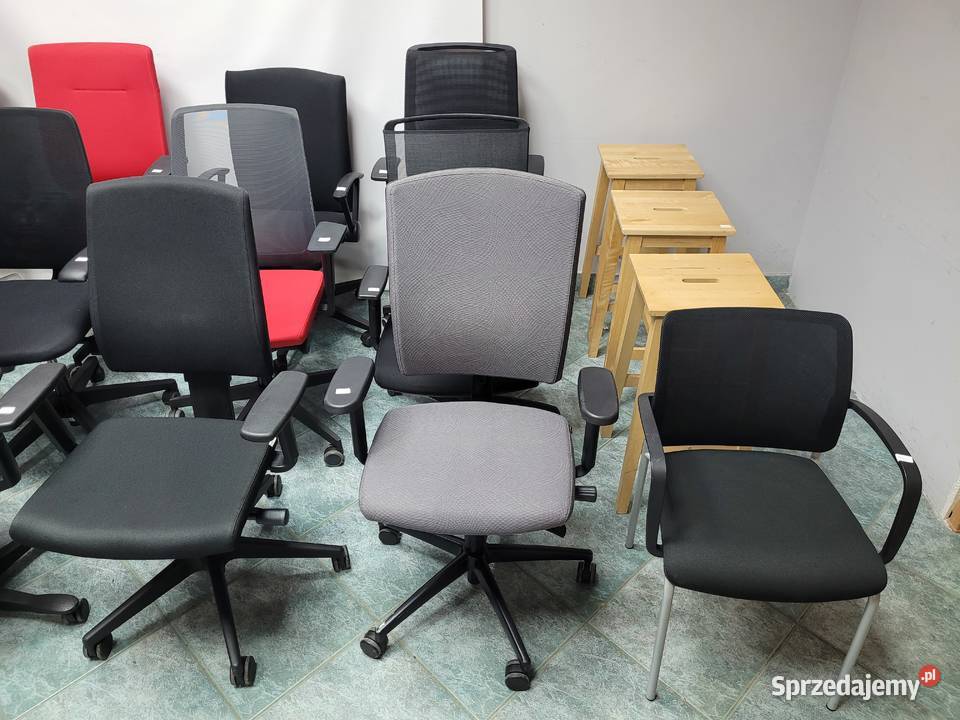 Fotele biurowe hurt detal Profim Kinnarps Sitag wielkopolskie sprzedam