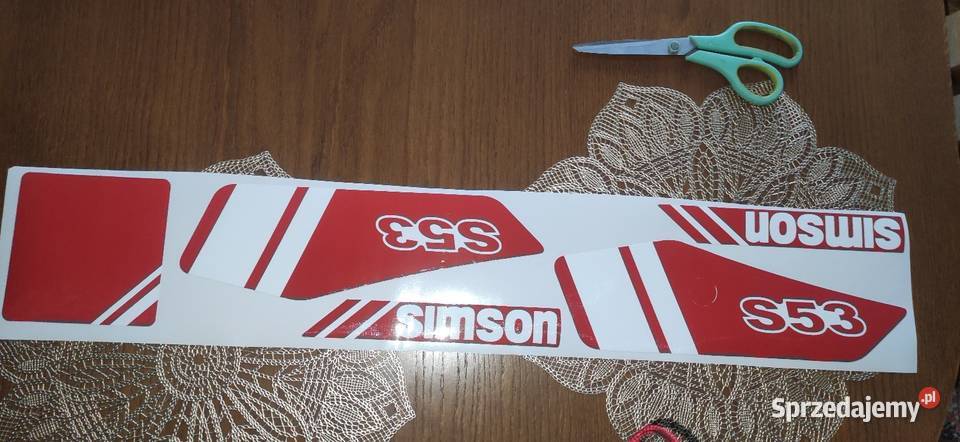 S53 Simson naklejki Motocykle, skutery, quady Przeworsk
