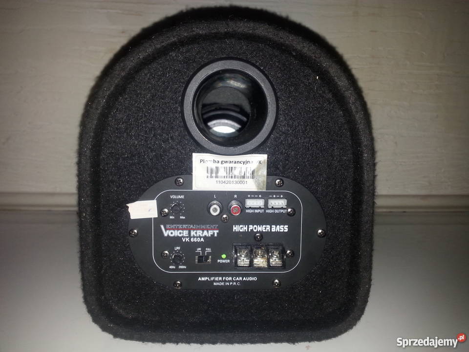 Tuba basowa Voice Kraft Kętrzyn sprzedam