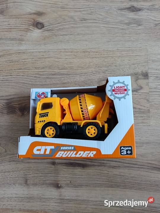 Betoniarka zabawkowa City Builder pojazd Gdynia sprzedam