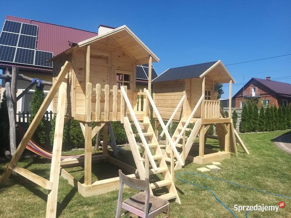 Domek drewniany plac zabaw Dębica sprzedam