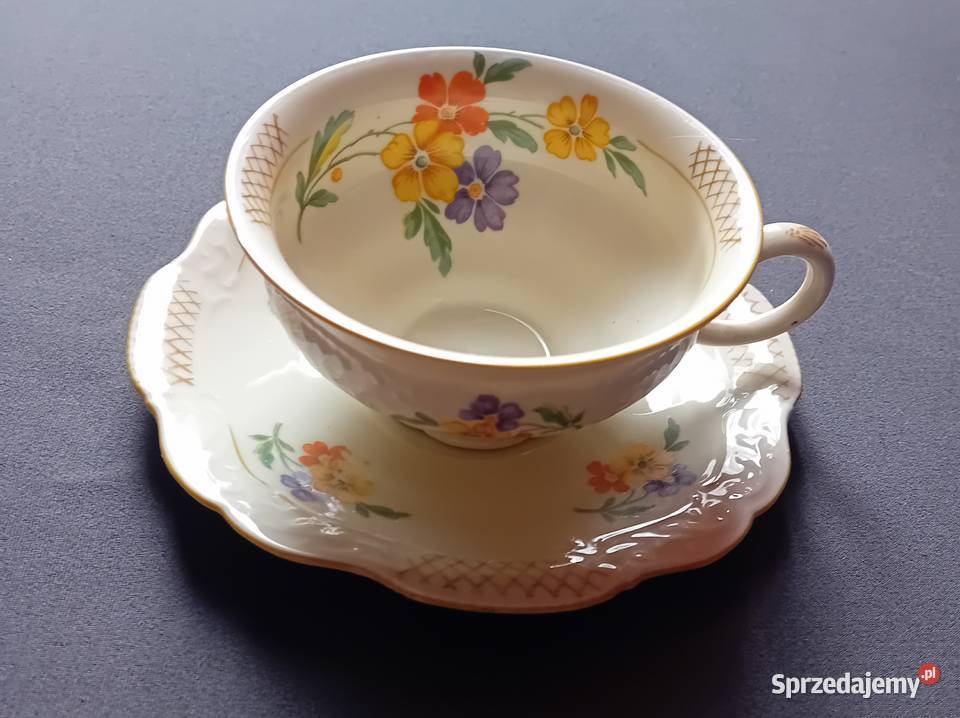 Filiżanka duo Schirnding Bavaria Sygnatura z lat wielkopolskie Koźminek sprzedam