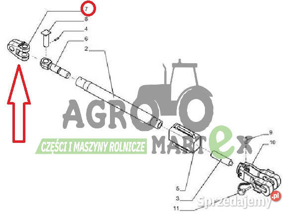 87315079 87311417 ZŁĄCZKA CNH