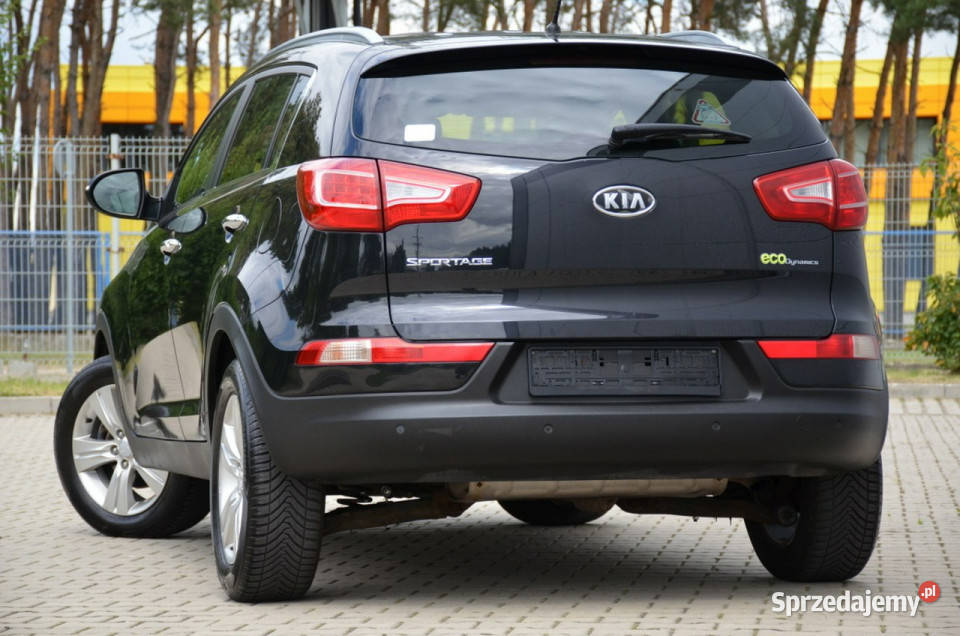 Kia Sportage Czarna Zarejestrowana 16GDI 135 nieuszkodzony Kutno