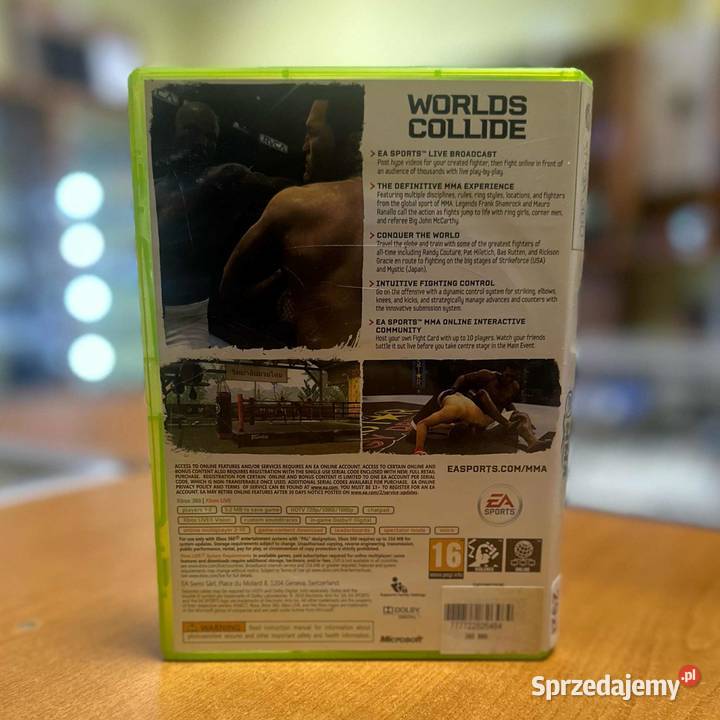 Gra na Xbox 360 EA Sports MMA Xbox360 Elbląg