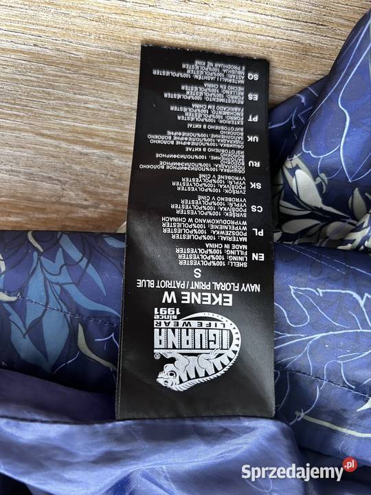 Kurtka Iguana S kurtka parka Iguana kurtka w niebieski Wyszków