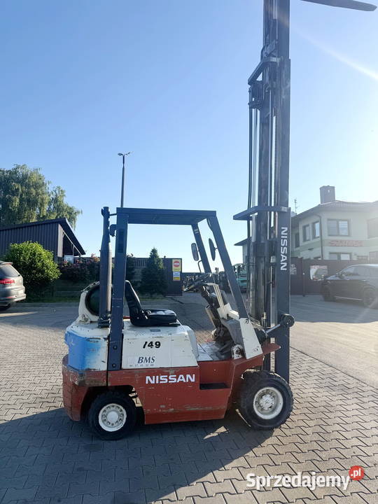wózek widłowy NISSAN FG18 LPG 1800 Triplex 475m Wózki widłowe sprzedam