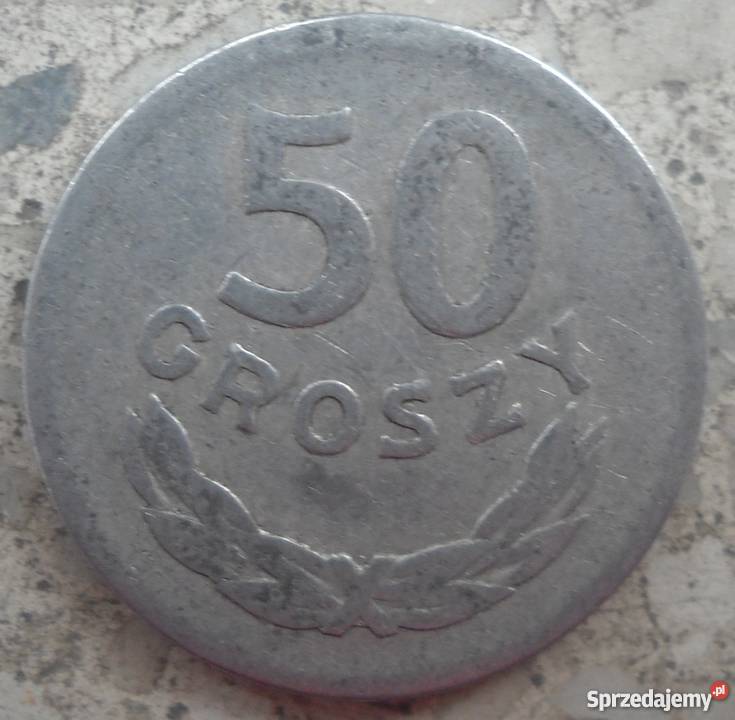 POLSKA50 GROSZY1949 r bzAL