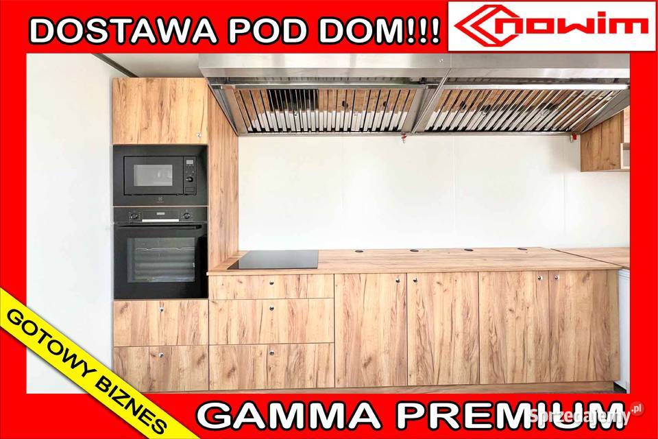 Przyczepa gastronomiczna kuchnia mobilna food gastronomiczne wielkopolskie Kotlin sprzedam