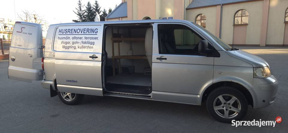 Sprzedam Volkswagena Transporter T5 long 25 Tdi gniazdo USB Pabianice sprzedam