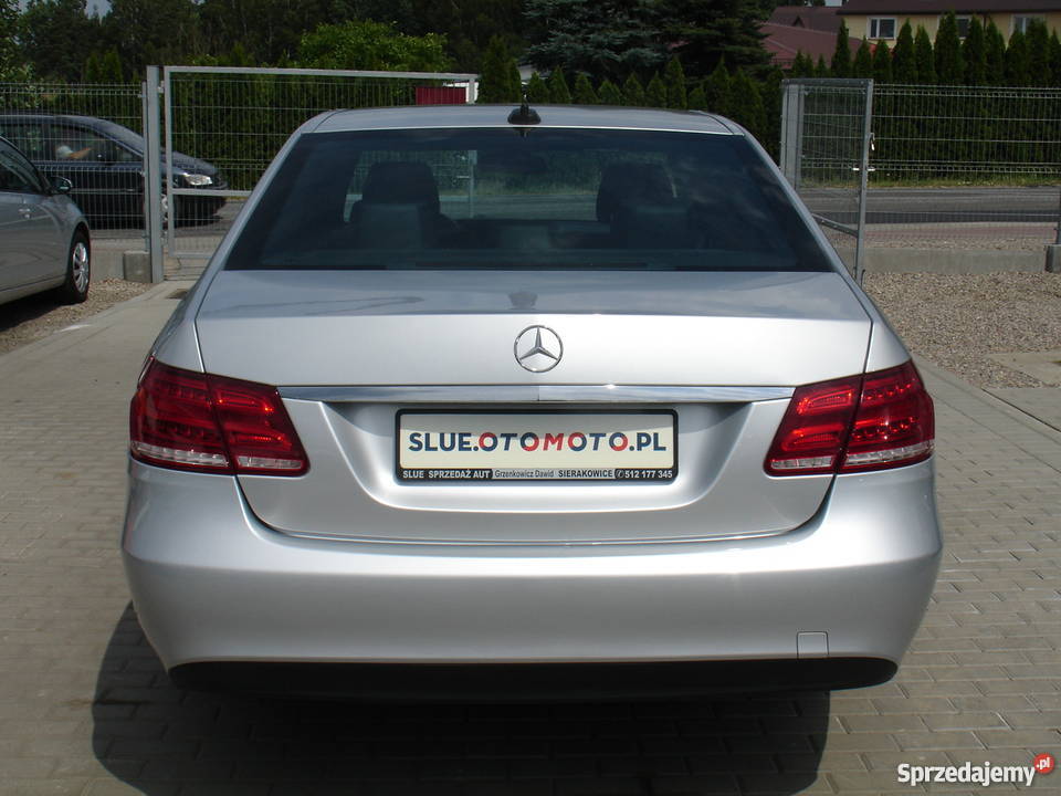 Klasa E W212 System Led Łopatki Full Rejestracja elektrochrom. lusterka boczne