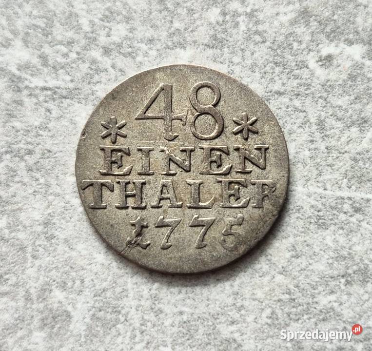 120 NIEMCY srebro 148 Talara 1775 r A Wola Kruszyńska