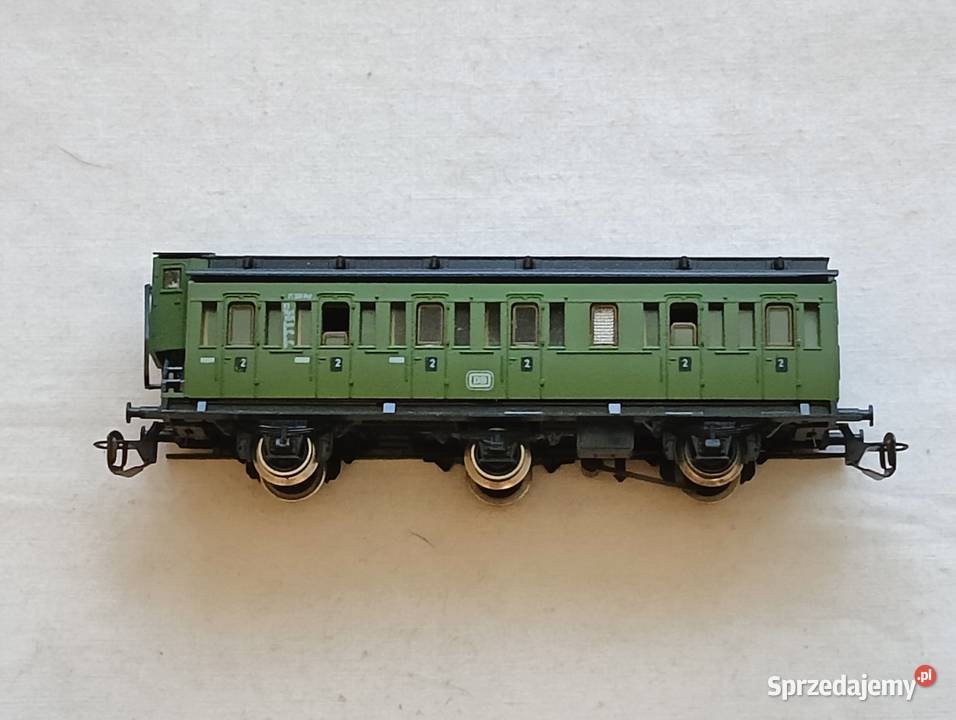Wagon osobowy z budką 2 klasy DB 3osiowy TT 8 Modelarstwo Kraków sprzedam