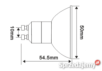 ŻarówkaGu10 30 led smd 2835 42WciepłaW Warszawa