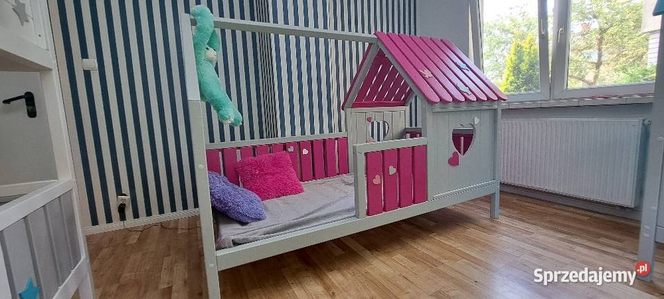 Drewniane łóżeczko łóżko dla dzieci 90x190 RATY
