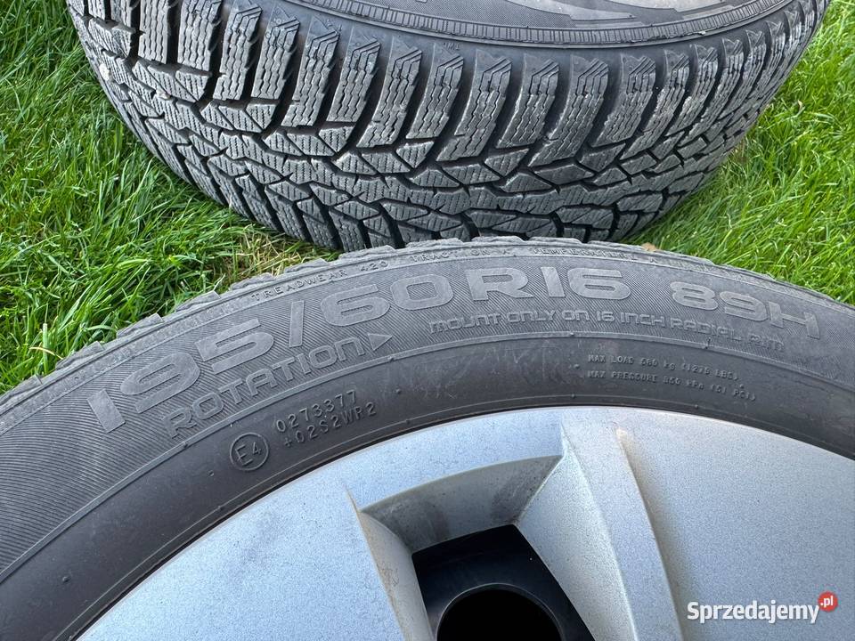 Komplet kół zimowych 16 Nokian WR D4 19560 R16 Legionowo