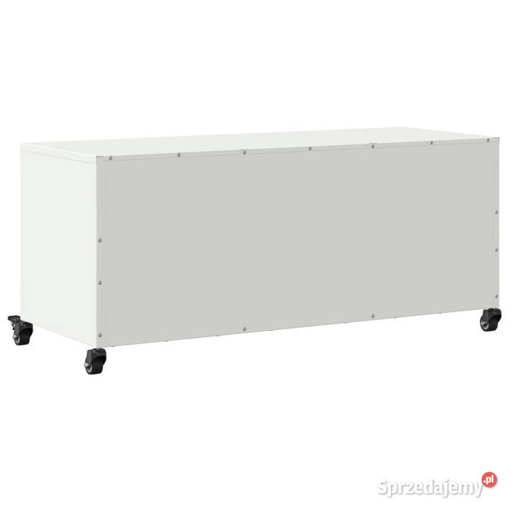 Szafka RTV biała 1005x39x435 stal WM846667 mazowieckie