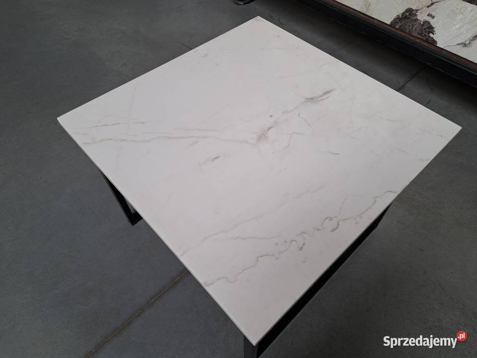 Stolik z naturalnego kamieniamarmuru 50cm Reguły