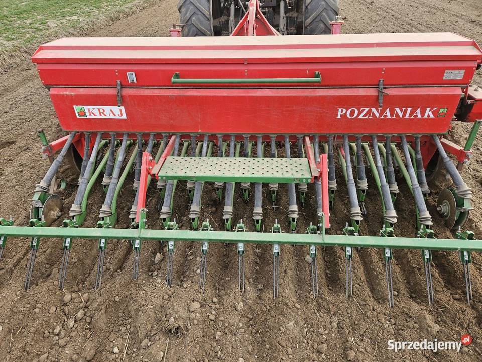 Sprzedam siewnik unia poznaniak 3m Trzebieszów