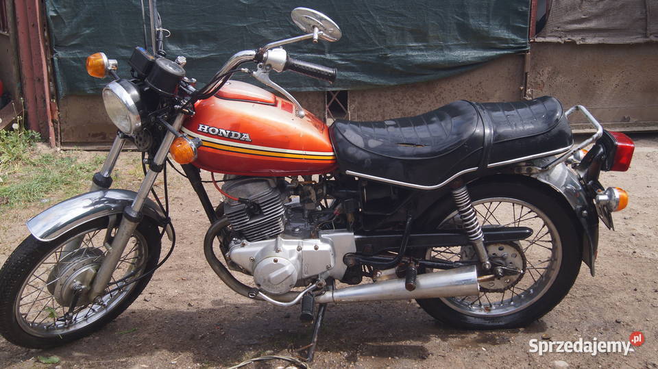 Honda 200 T 1981 Klasyk Yungtimer 185 T cafe 200cm3 Łódź