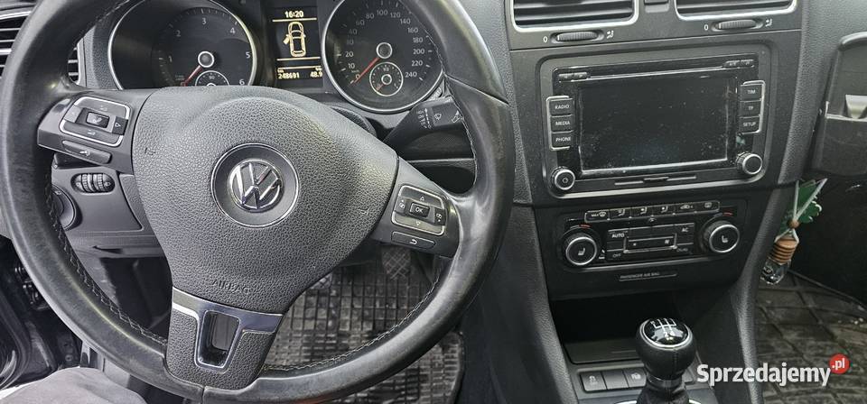 Volkswagen golf VI 16 tdi kombi 105 2011 małopolskie Pawlikowice
