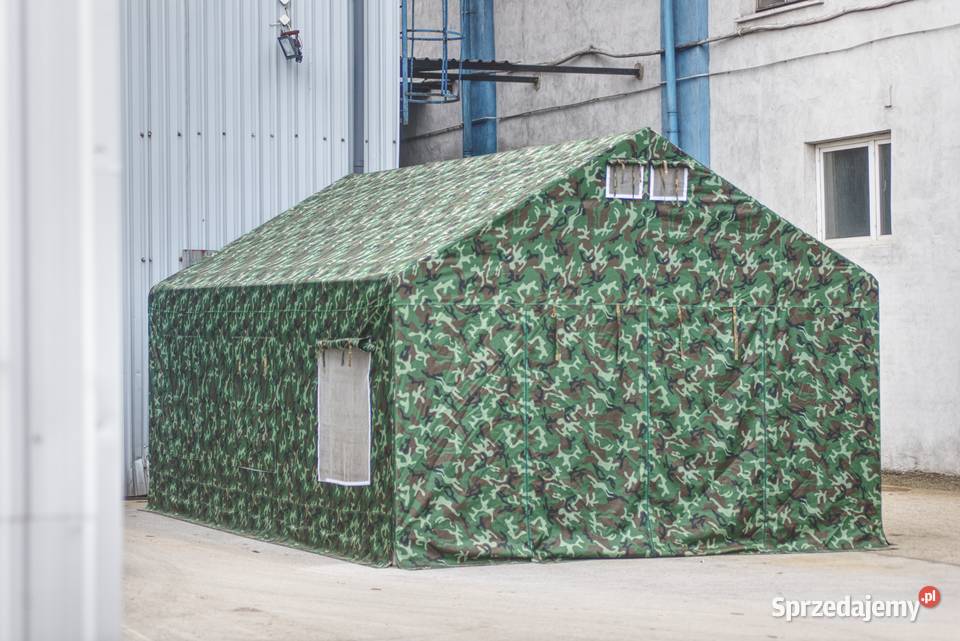 5x6x2m Całoroczny Namiot moro zielone harcerski