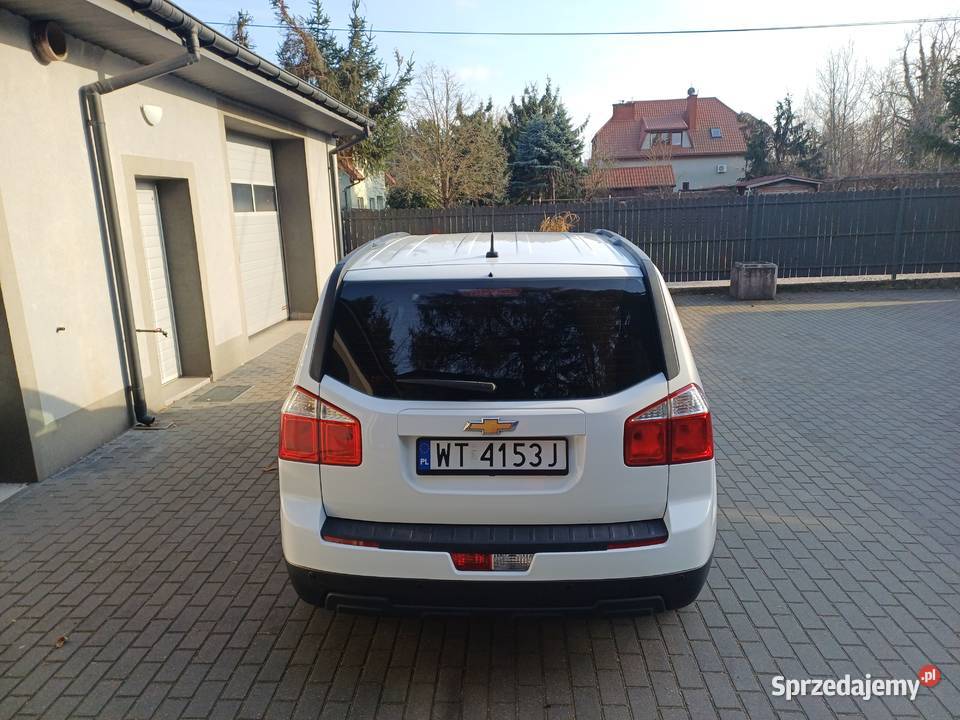 Chevrolet Orlando 18 LS 7 osobowy niski przebieg benzyna Warszawa sprzedam
