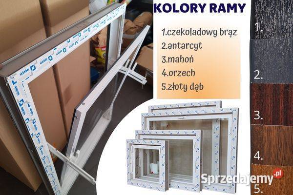 Nowe OKNA techniczne gospodarczeuchylne 65cm Trzebiszyn