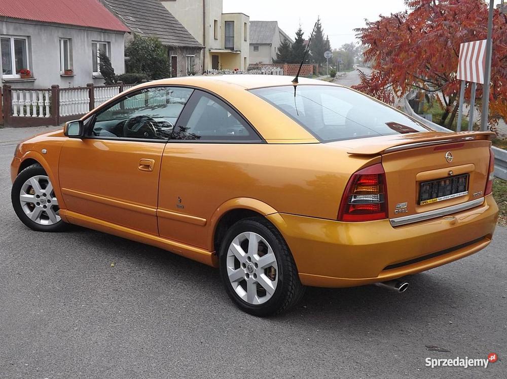 OPEL ASTRA II BERTONE ZŁOTA 18 16V 2001 Sportowy / Coupe Inowrocław sprzedam