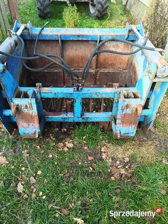 Wycinak szczękowy do kiszonek mocowanie euro Pólki