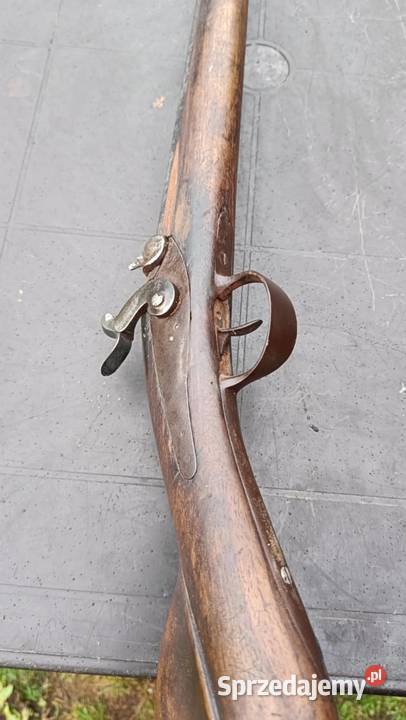 Karabin czarnoprochowa Francja XIX w Militaria Pielgrzymka