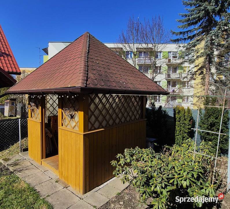 Super Sprzedam altankę ogrodową drewnianą 25m x Jarosław