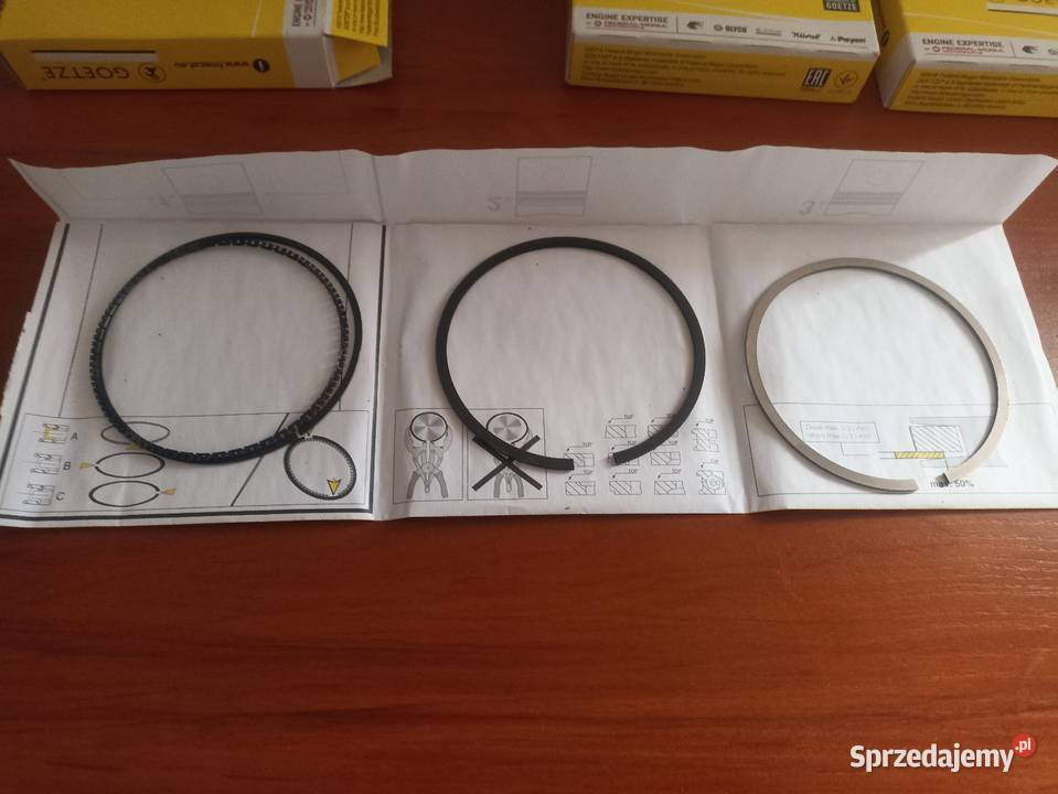 Pierścienie tłokowe Goetze BMW 540i740i840iX5 Sieroszowice