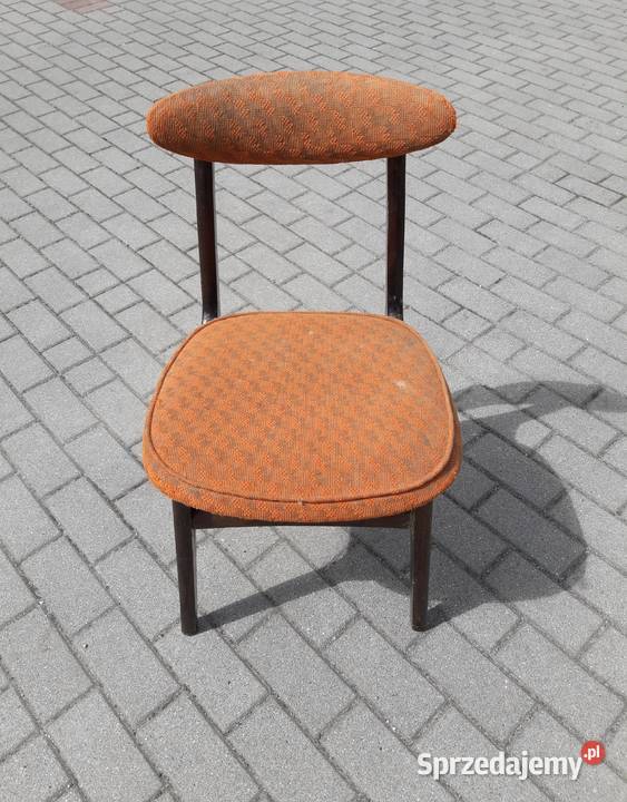 Krzesło PRL typ 200190 Rajmund Hałas design lata Gdynia