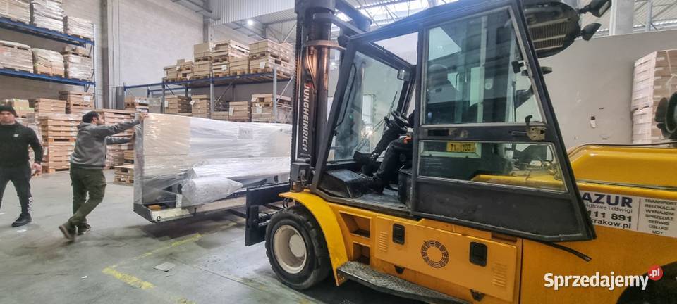 Kraków Mazur wózki widłowe Transport maszyn i Transport specjalistyczny małopolskie