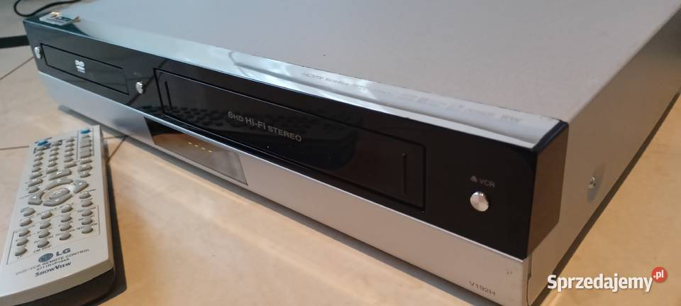 LG 192H Dvd player videorecorder pilot Magnetowidy świętokrzyskie Sędziszów
