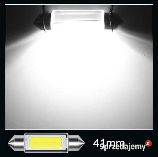 Żarówka C5W Rurkowa 36 i 41 mm 12 LED COB Sieradz