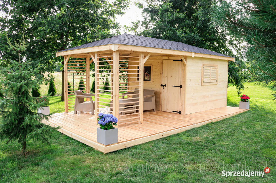 Domek narzędziowy ogrodowy San Marco wym 6x3 z śląskie Katowice