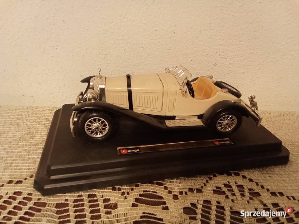Mercedes Benz ssk burago 1928 Warszawa