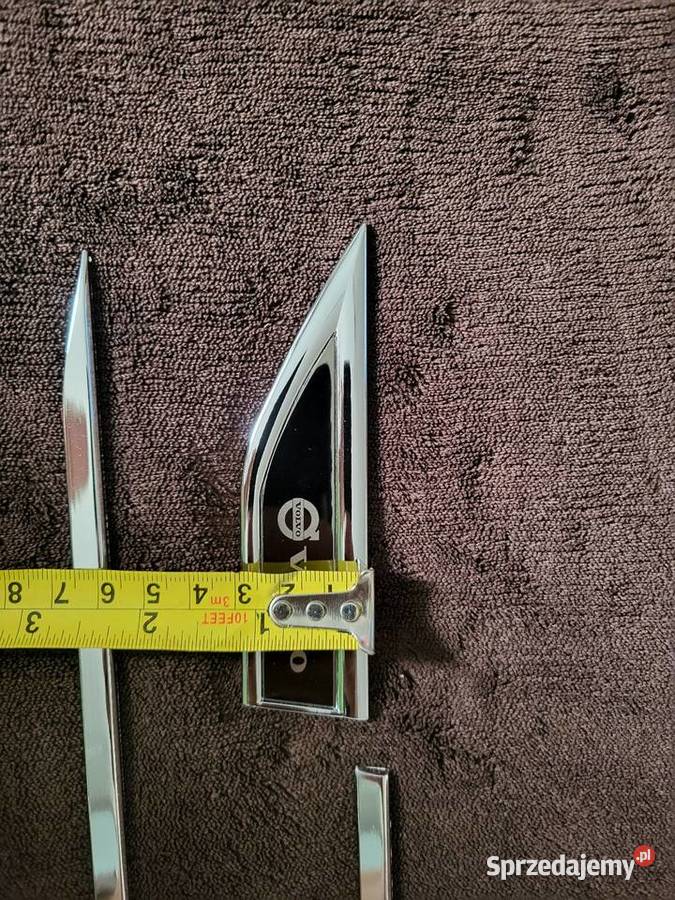 Volvo metalowe emblematy na drzwi i błotnik kpl Gliwice sprzedam