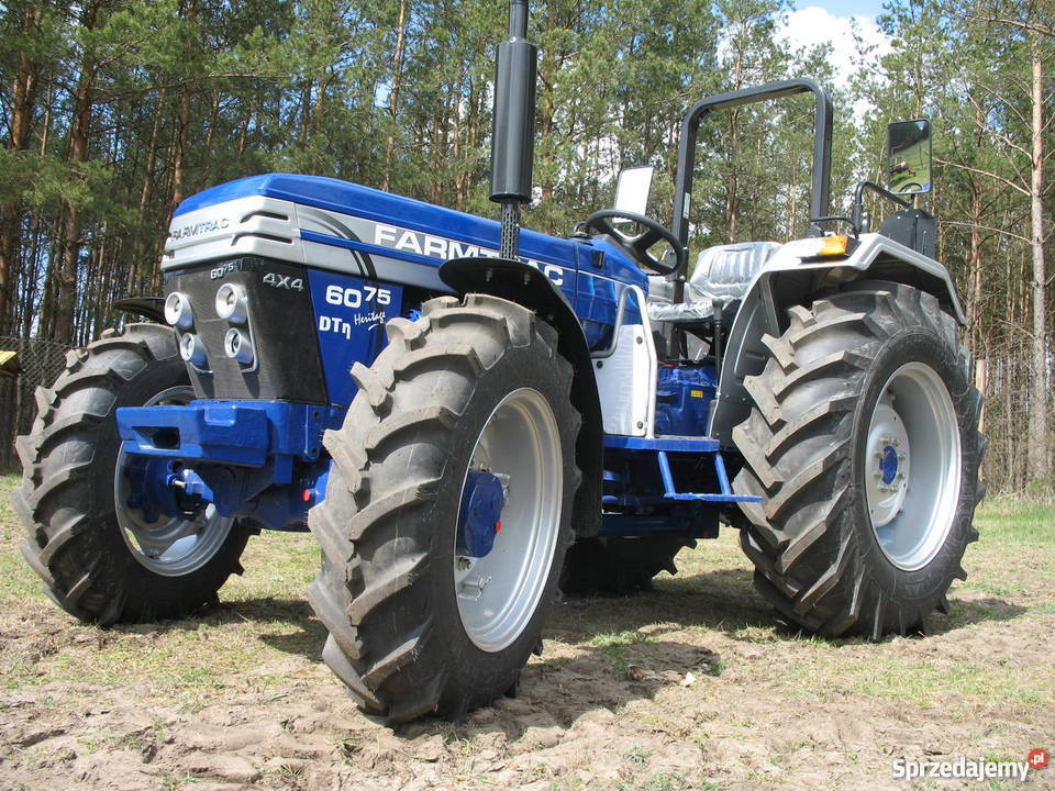 FARMTRAC HERITAGE 6075 DT ciągniki i przyczepy Myszyniec