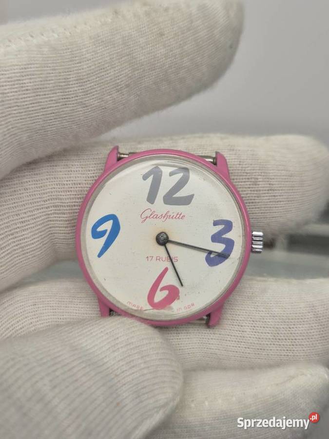 Mechaniczny zegarek Glashutte śląskie Chorzów