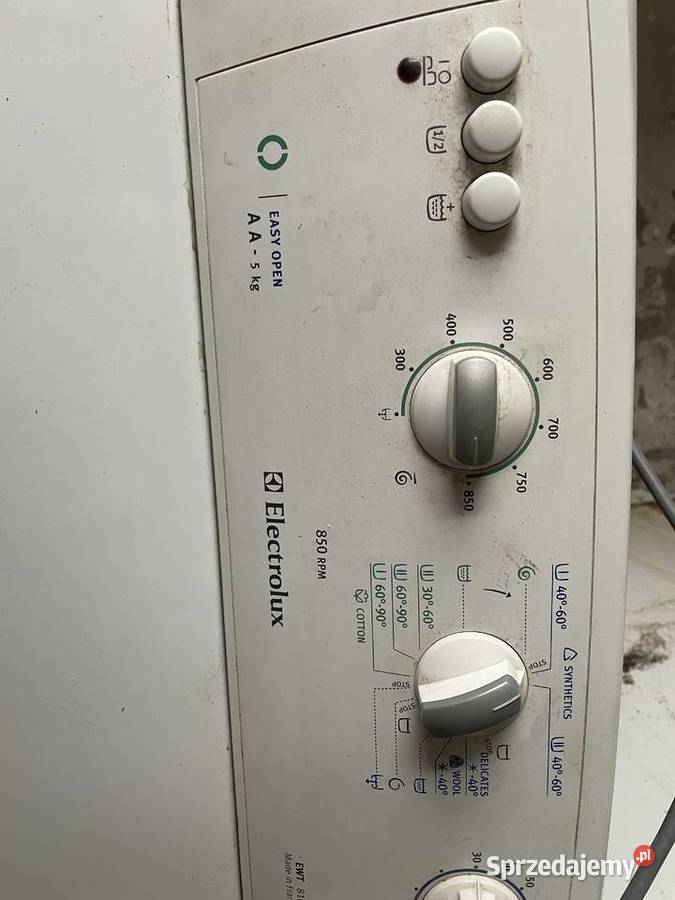 Sprzedam pralkę Electrolux z odbiorem osobistym Białystok