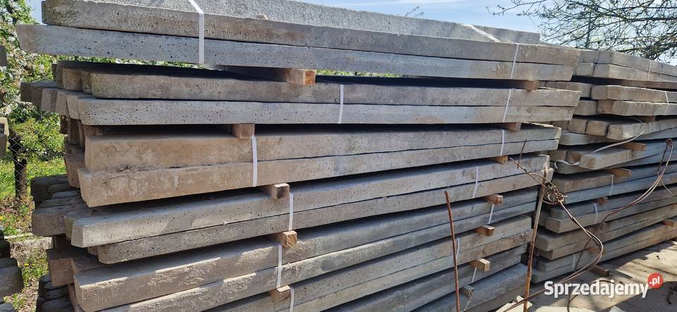 sprzedam slupy betonowe 3m sprzedam