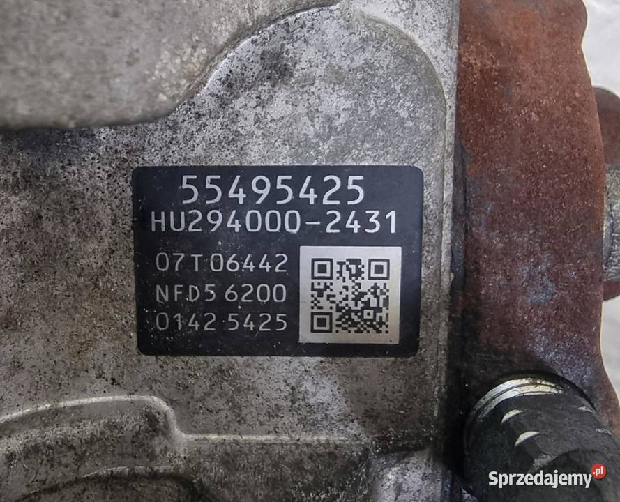 OPEL ASTRA K V 16 CDTI POMPA WTRYSKOWA 55495425 kujawsko-pomorskie