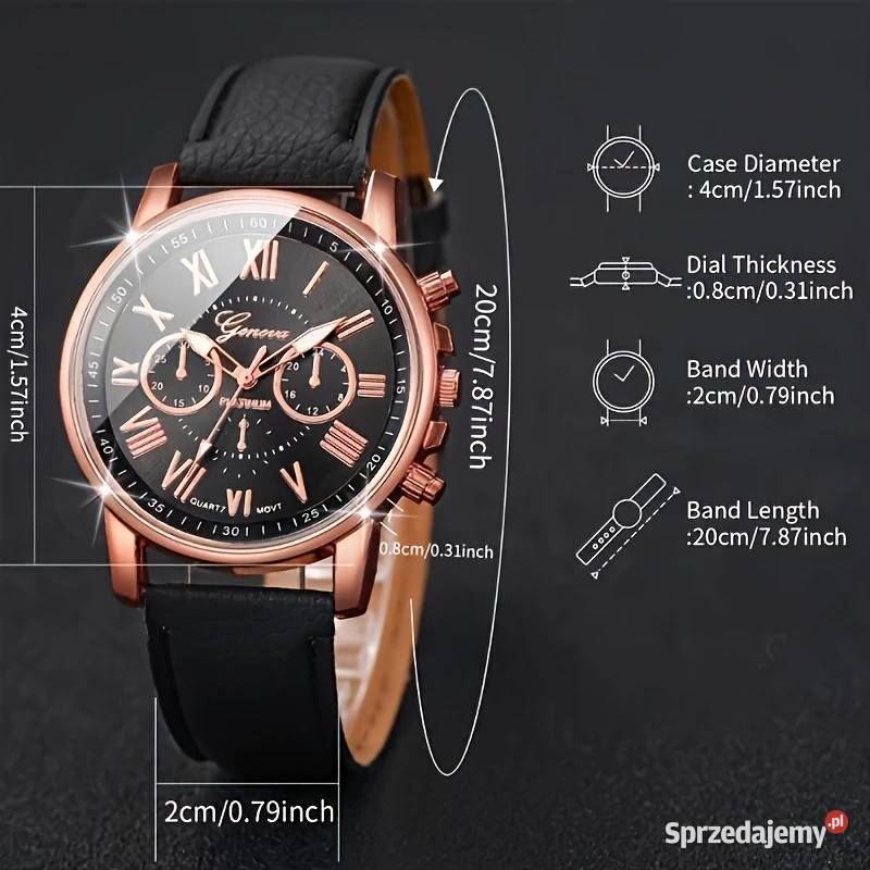 Zegarek Kwarcowy Uniseks Różne Kolory Unisex Sokółka