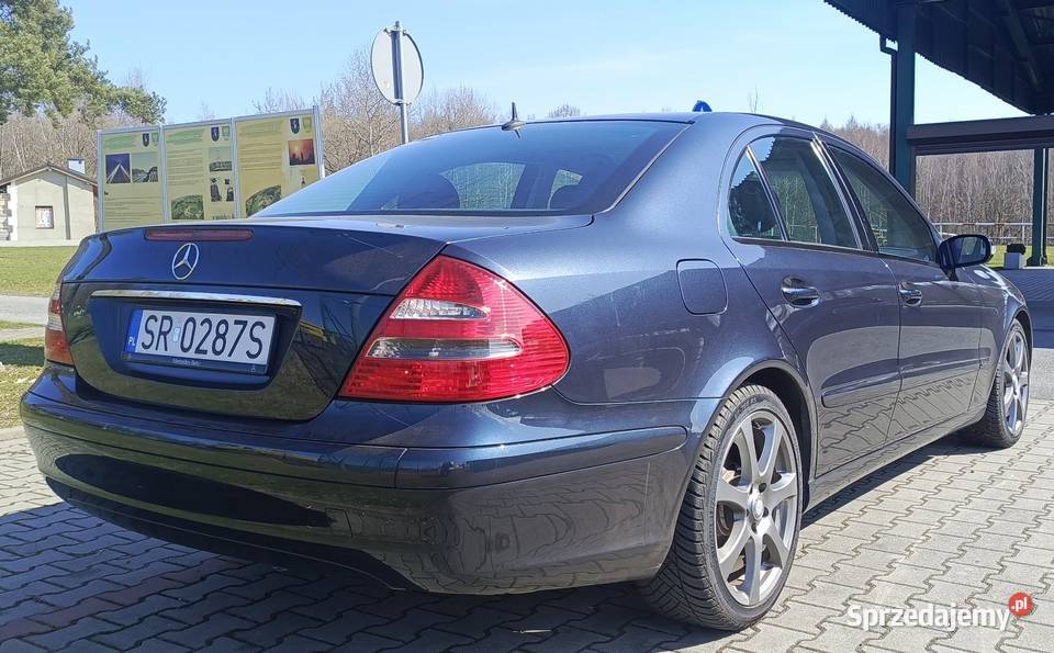 Mercedes W211 E240 V6 Odrestaurowany Bez Rdzy lakier metallic śląskie Wodzisław Śląski